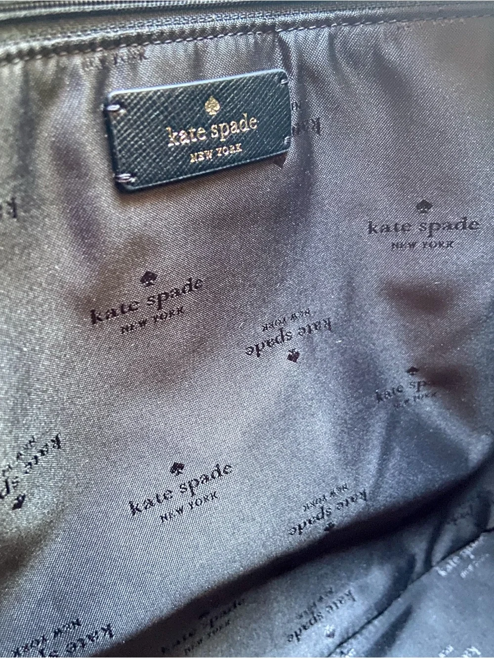 Kate Spade Black Leather Kerri Tote - Medium Work Shoulder Bag- Corporate Chic